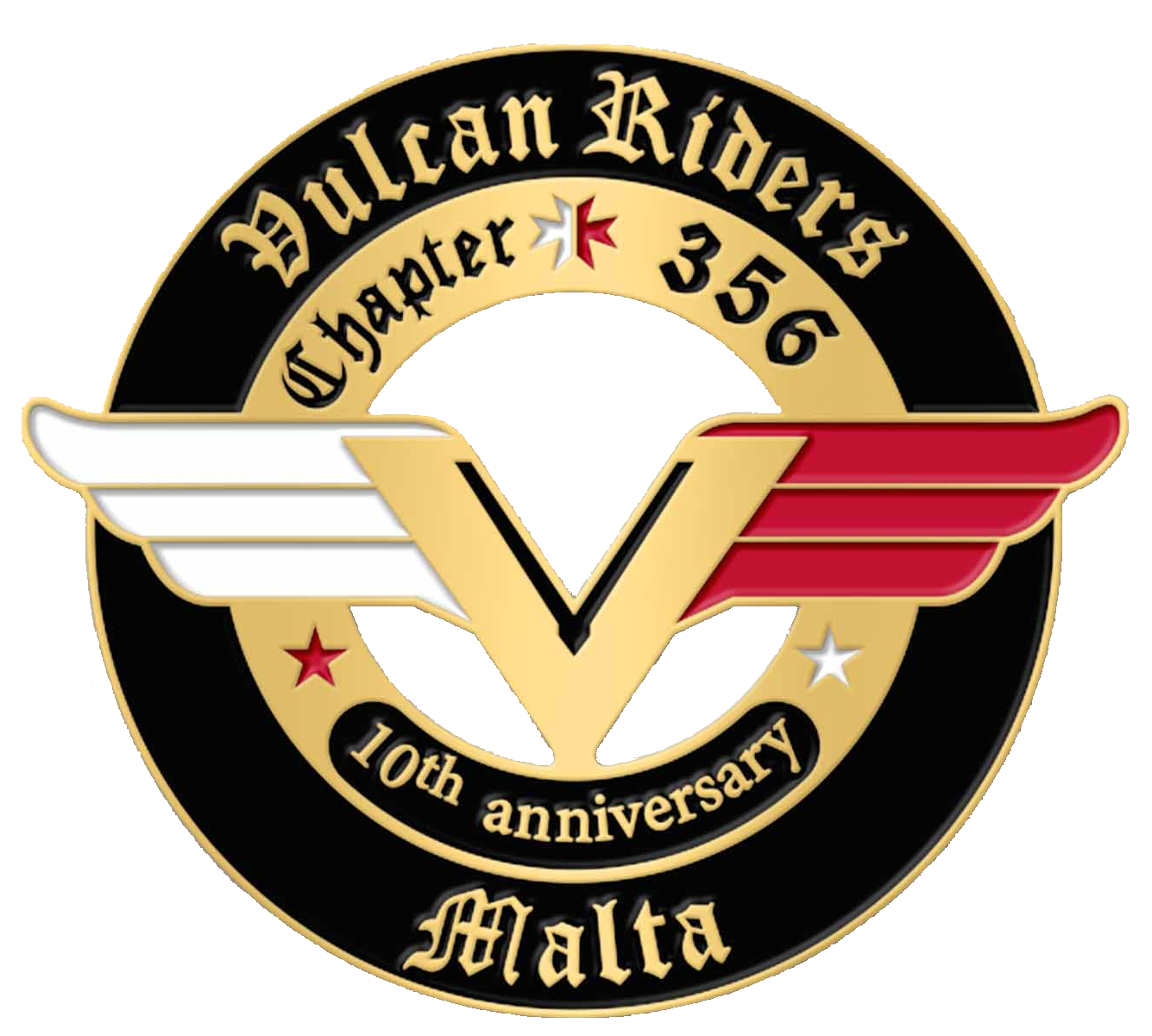 VRA Malta 10Th Anniversary Pin