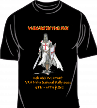 VRA 10th Anniversary Rally T-Shirt 2024 Edition